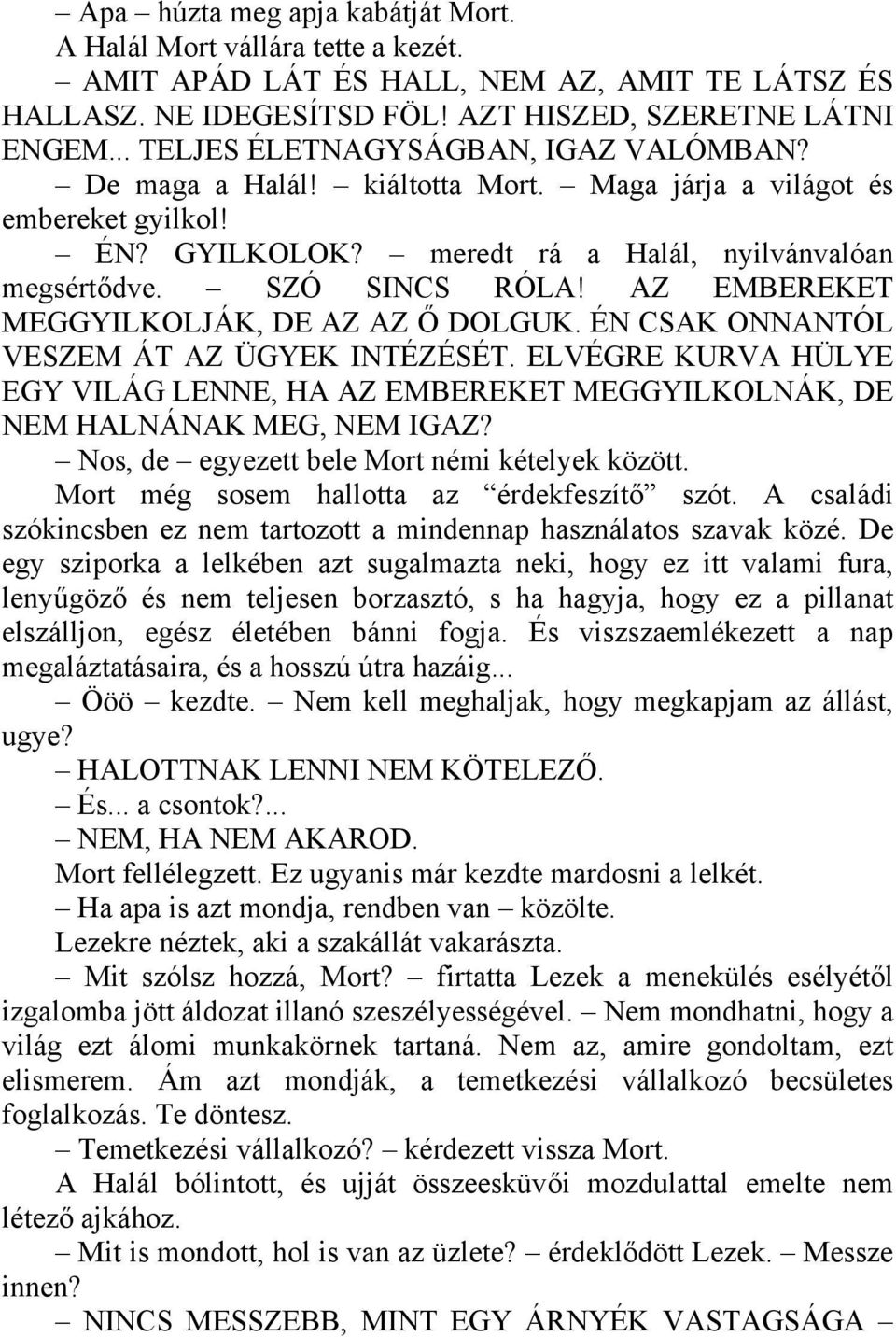 még