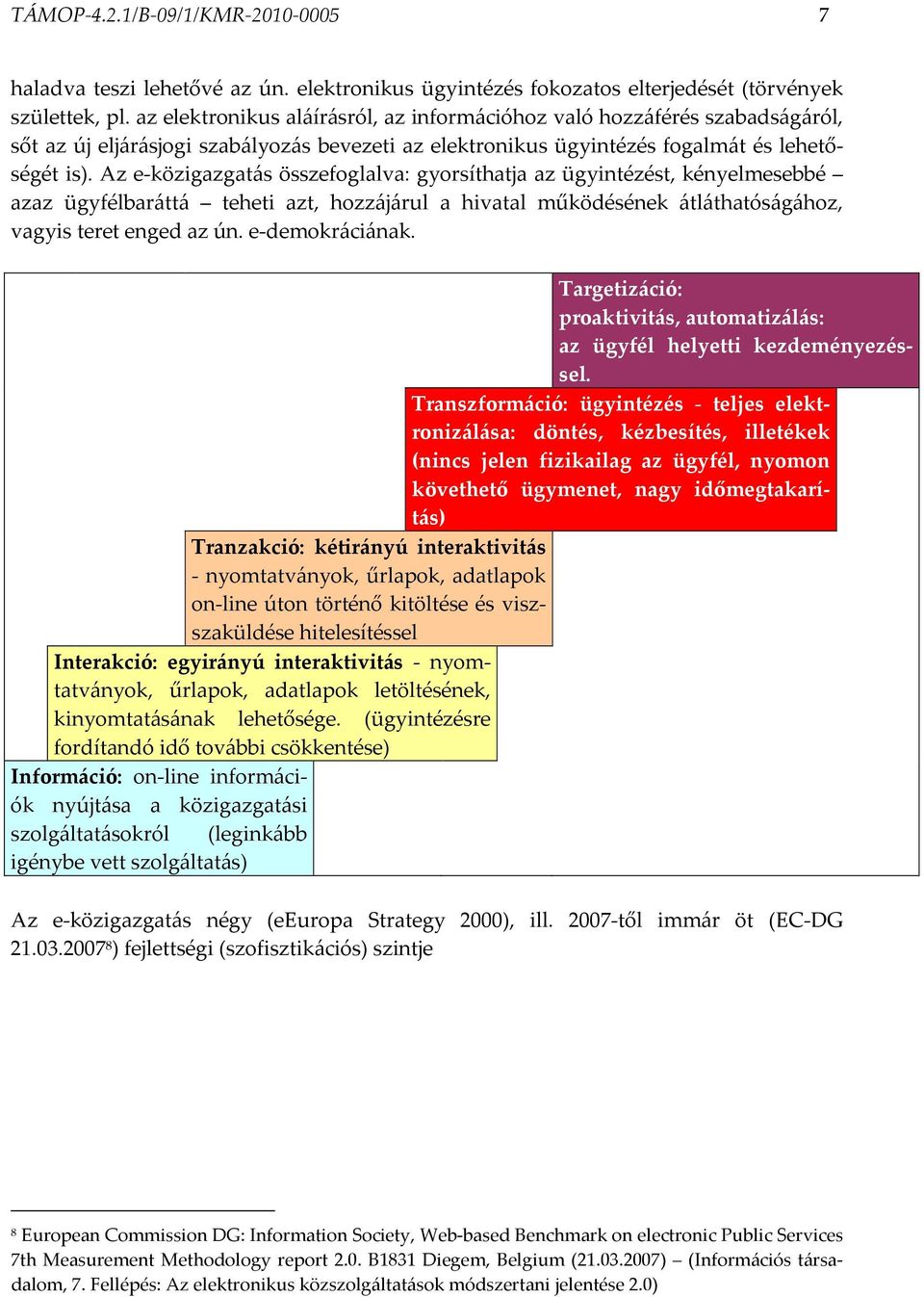 Az e-közigazgatás összefoglalva: gyorsíthatja az ügyintézést, kényelmesebbé azaz ügyfélbaráttá teheti azt, hozzájárul a hivatal működésének átláthatóságához, vagyis teret enged az ún. e-demokráciának.