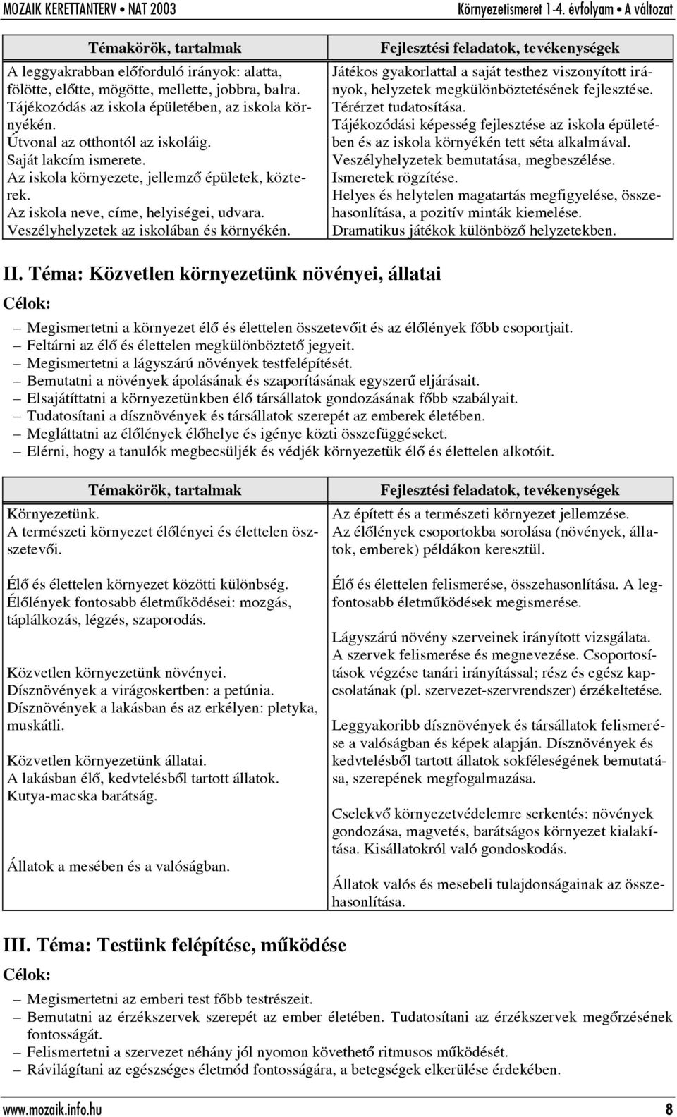 Játékos gyakorlattal a saját testhez viszonyított irányok, helyzetek megkülönböztetésének fejlesztése. Térérzet tudatosítása.