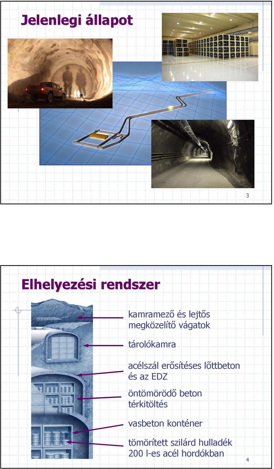 erősítéses lőttbeton és az EDZ öntömörödő beton