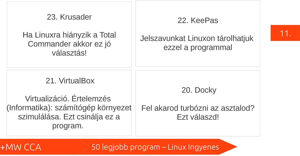 VirtualBox Virtualizáció. Értelemzés (Informatika): számítógép környezet szimulálása.