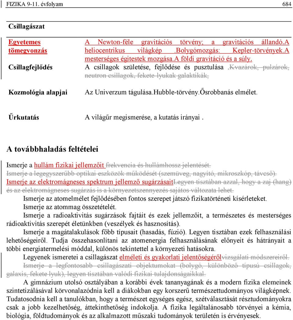 kvazárok, pulzárok, neutron csillagok, fekete-lyukak galaktikák, Az Univerzum tágulása.hubble-törvény.ősrobbanás elmélet. Űrkutatás A világűr megismerése, a kutatás irányai.