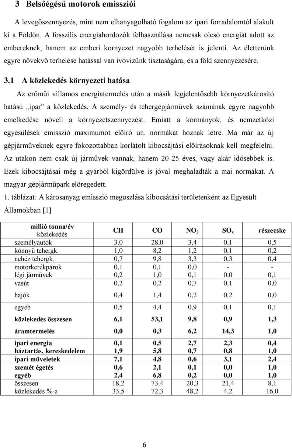 Az életterünk egyre növekvő terhelése hatással van ivóvizünk tisztaságára, és a föld szennyezésére. 3.