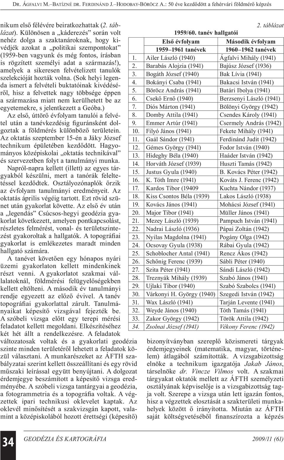 ), amelyek a sikeresen felvételizett tanulók szelekcióját hozták volna.