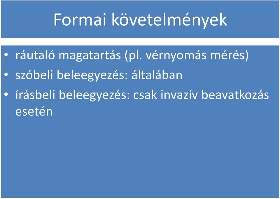vérnyomás mérés) szóbeli