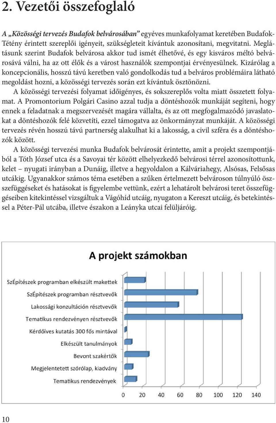 Kizárólag a koncepcionális, hosszú távú keretben való gondolkodás tud a belváros problémáira látható megoldást hozni, a közösségi tervezés során ezt kívántuk ösztönözni.