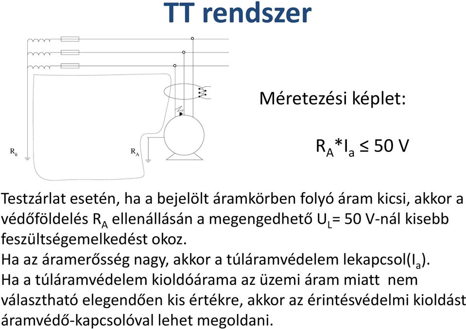 Ha az áramerősség nagy, akkor a túláramvédelem lekapcsol(i a ).