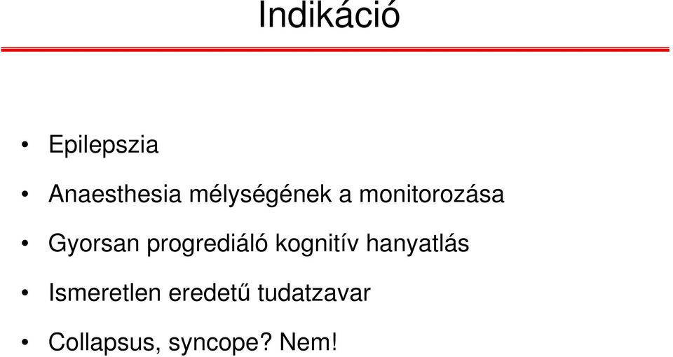 progrediáló kognitív hanyatlás