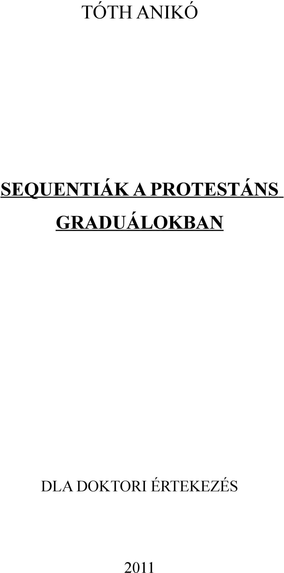 PROTESTÁNS