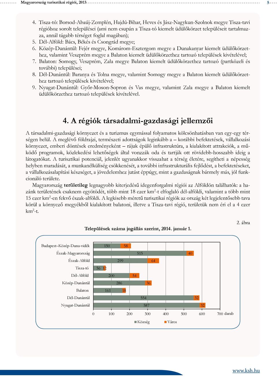 foglal magában); 5. : Bács, Békés és Csongrád megye; 6.