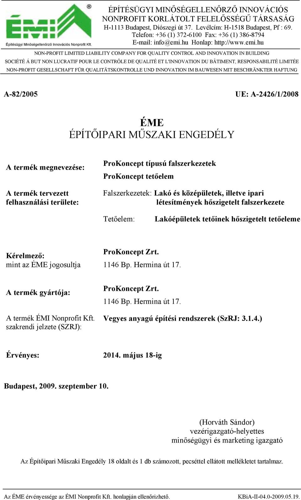 hu Honlap: http://www.emi.