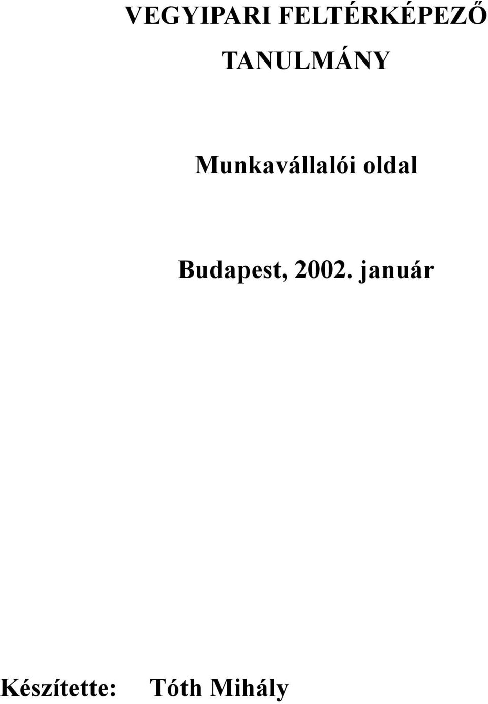 oldal Budapest, 2002.