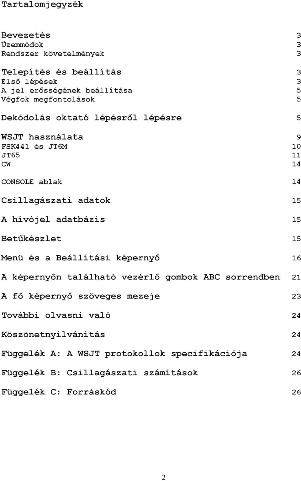 hívójel adatbázis 15 Betűkészlet 15 Menü és a Beállítási képernyő 16 A képernyőn található vezérlő gombok ABC sorrendben 21 A fő képernyő szöveges