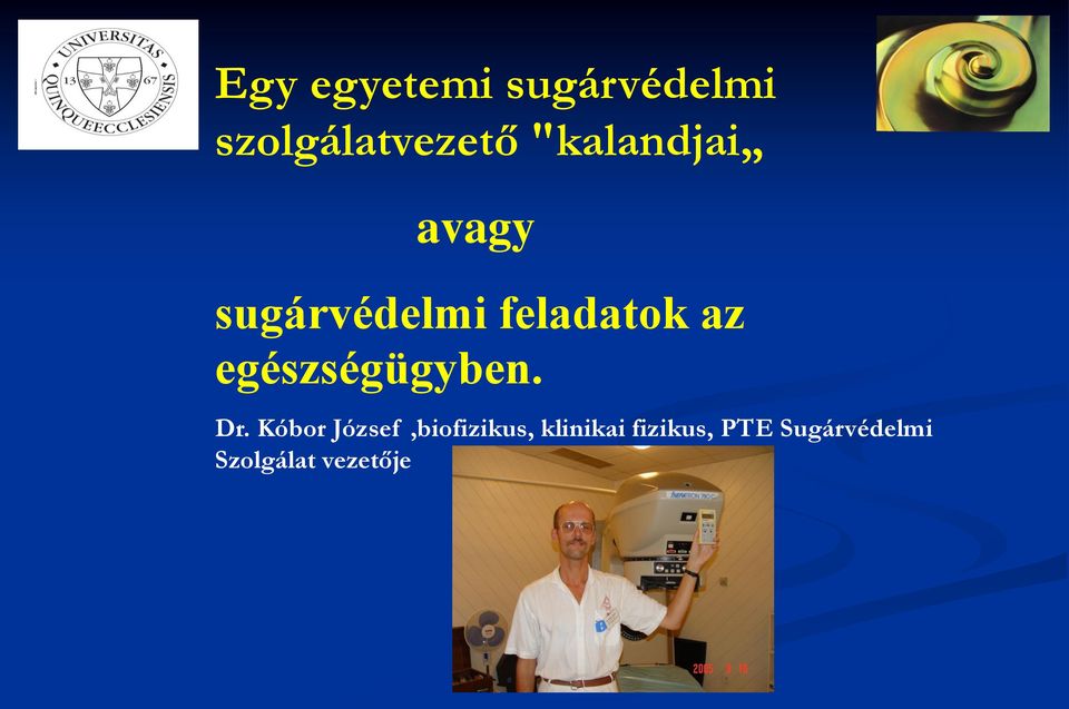 egészségügyben. Dr.