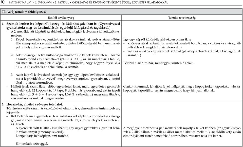 melléklet öt képéről az ablakok számát fogják leolvasni a következő menetben: 1.