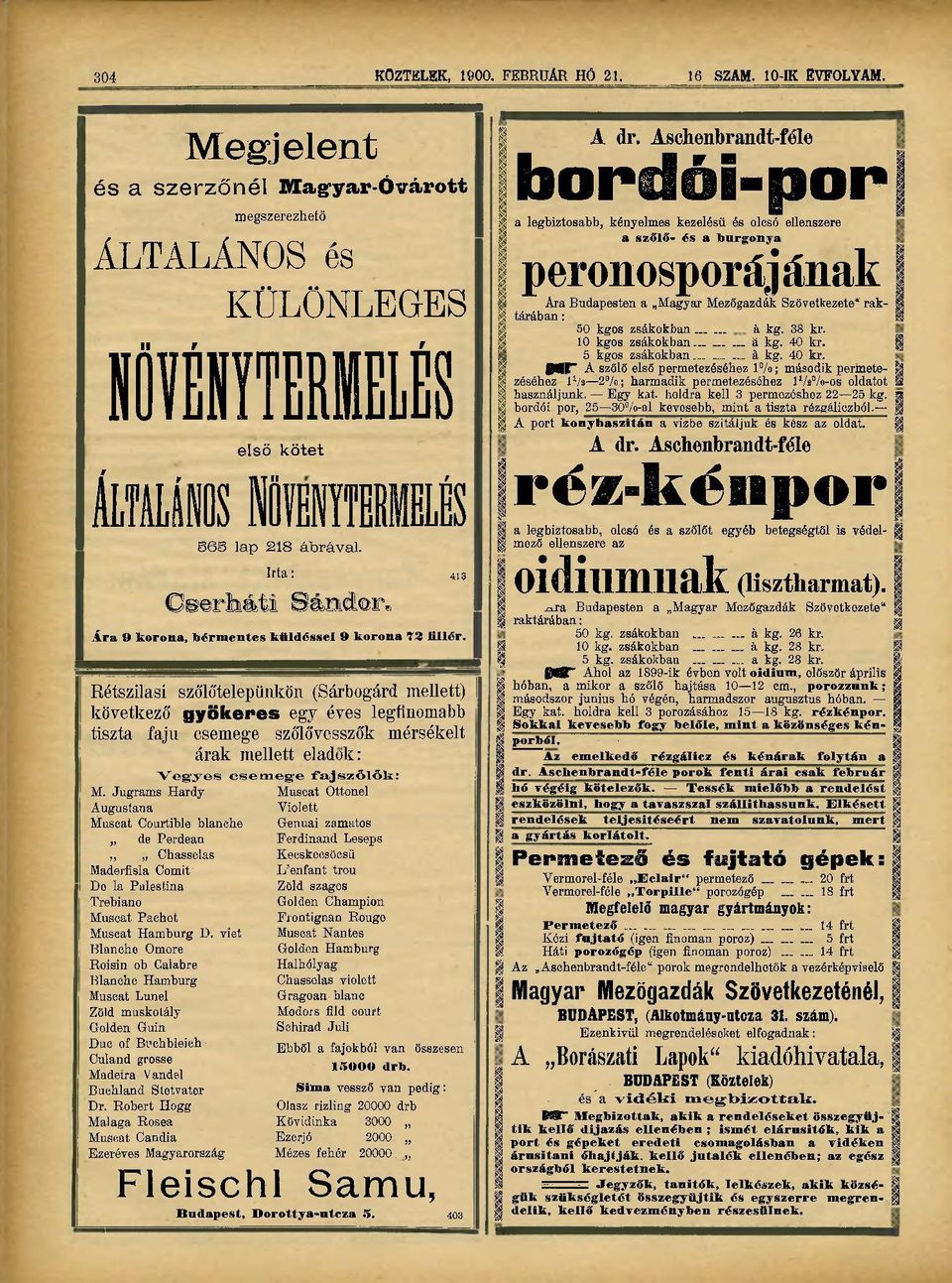 kgos zsákokban á kg. 38 kr. 10 kgos zsákokban á kg. 40 kr. jj 5 kgos zsákokban... á kg. 40 kr. M T A.