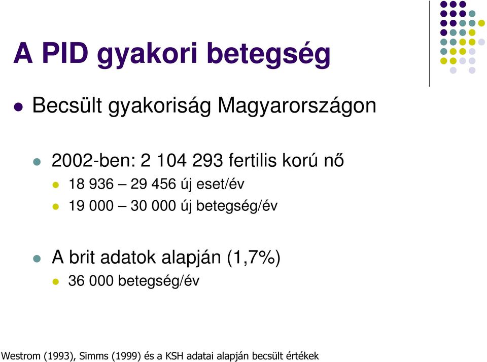 000 30 000 új betegség/év A brit adatok alapján (1,7%) 36 000