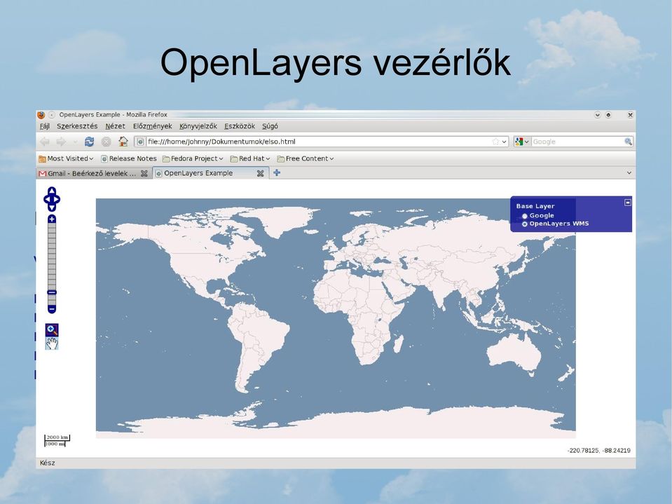 Map('map', { controls: [] }); map.addcontrol(new OpenLayers.Control.PanZoomBar()); map.addcontrol(new OpenLayers.Control.MouseToolbar()); map.