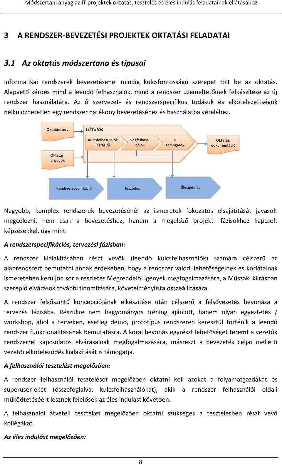 Az ő szervezet- és rendszerspecifikus tudásuk és elkötelezettségük nélkülözhetetlen egy rendszer hatékony bevezetéséhez és használatba vételéhez.