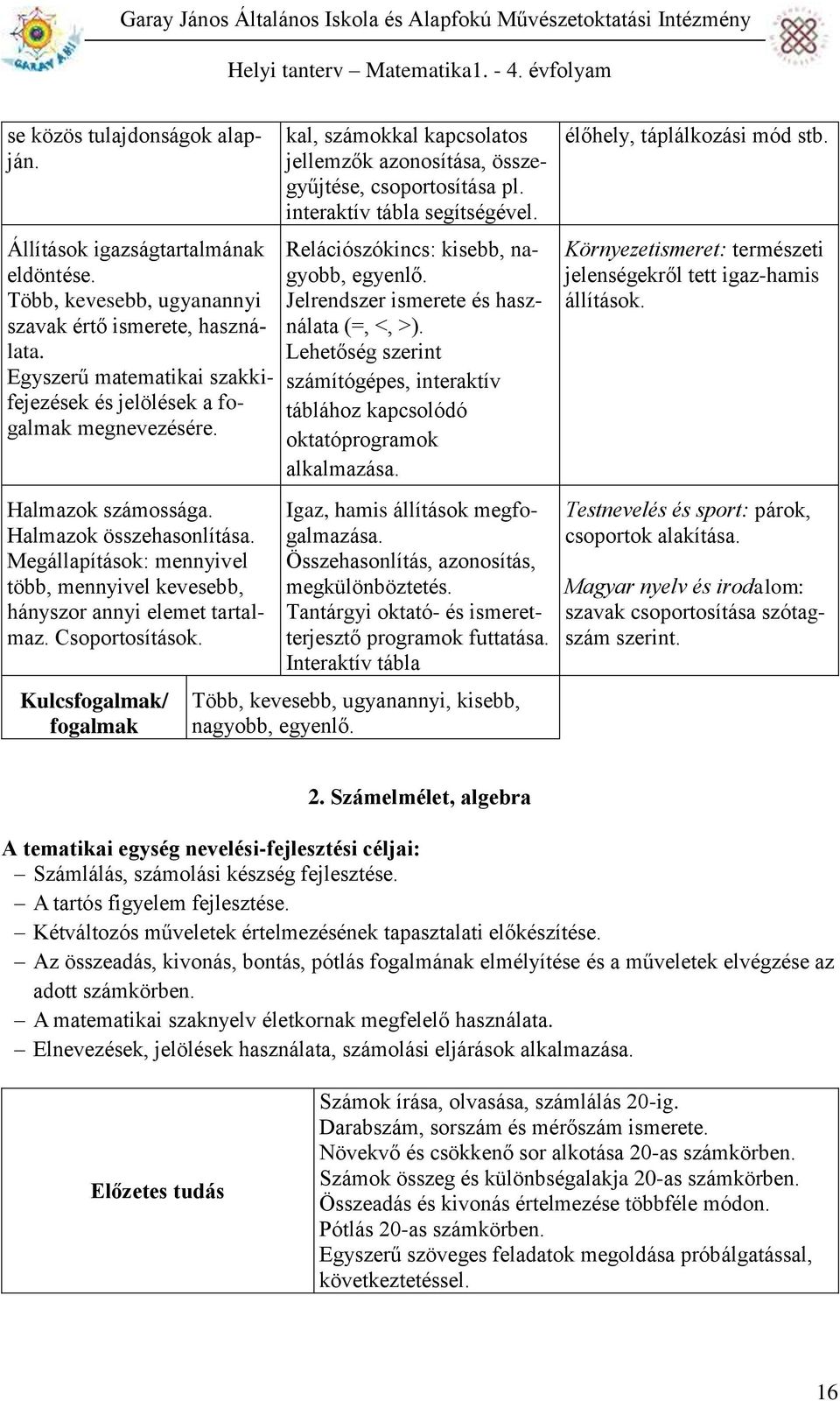 Megállapítások: mennyivel több, mennyivel kevesebb, hányszor annyi elemet tartalmaz. Csoportosítások.