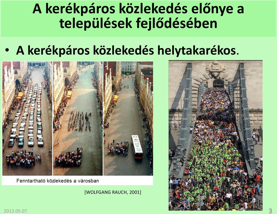 kerékpáros közlekedés