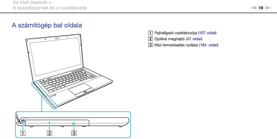 Fejhallgató csatlakozója (107.