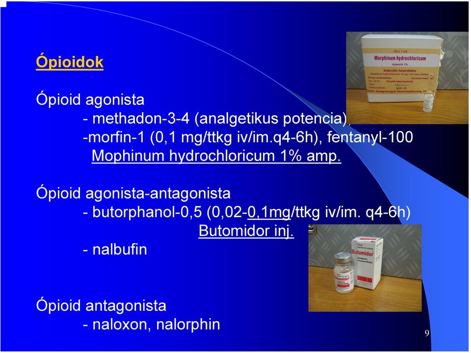 q4-6h), fentanyl-100 Mophinum hydrochloricum 1% amp.