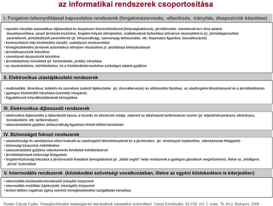 [helymeghatározás, járműkövetés, menetrendi terv-tény adatok összehasonlítása, zavart járművek kiszűrése, forgalmi helyzet előrejelzése, csatlakozások biztosítása (elővárosi viszonylatokra is),