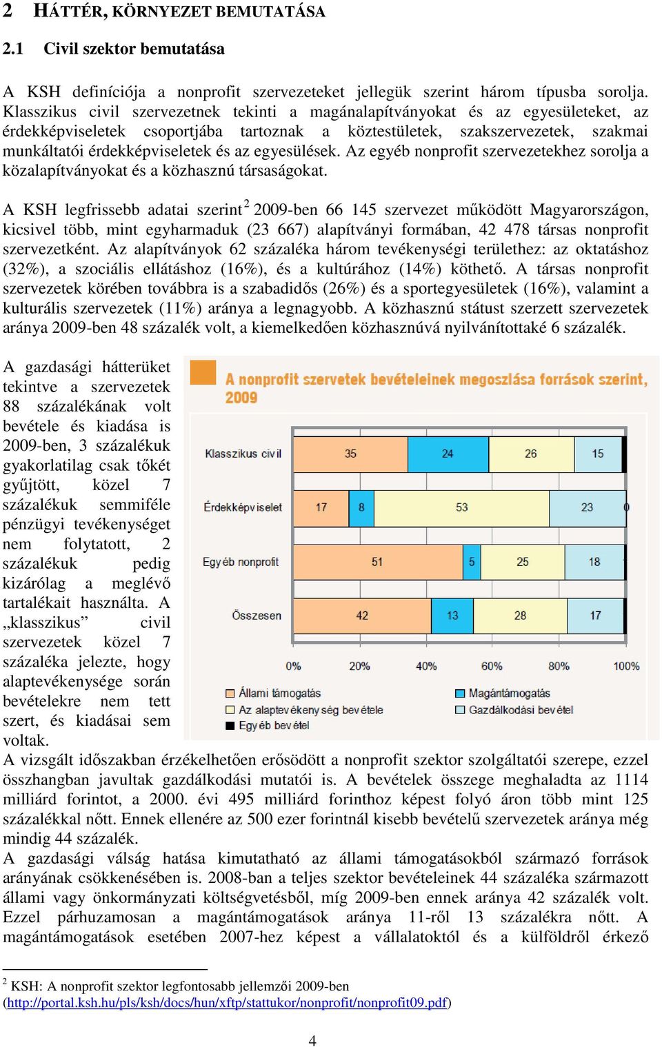 az egyesülések. Az egyéb nonprofit szervezetekhez sorolja a közalapítványokat és a közhasznú társaságokat.