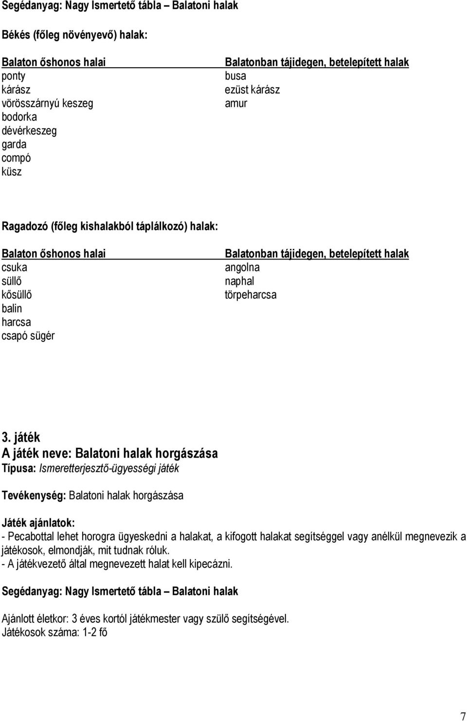 angolna naphal törpeharcsa 3.