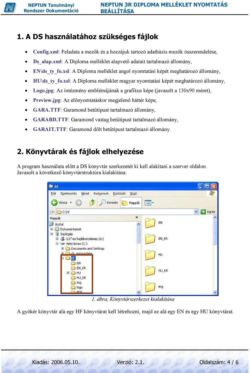 xsl: A Diploma melléklet magyar nyomtatási képét meghatározó állomány, Logo.jpg: Az intézmény emblémájának a grafikus képe (javasolt a 130x90 méret), Preview.