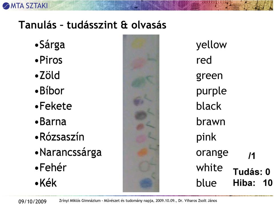 Narancssárga Fehér Kék yellow red green