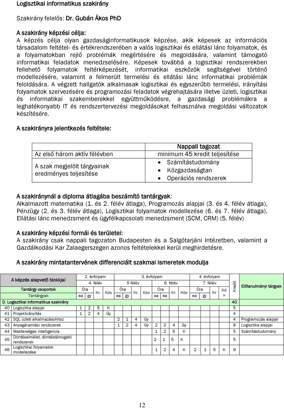 lánc folyamatok, és a folyamatokban rejlő problémák megértésére és megoldására, valamint támogató informatikai feladatok menedzselésére.