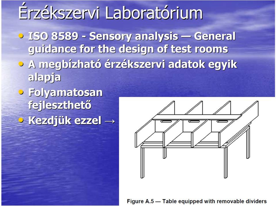 rooms A megbízhat zható érzékszervi adatok egyik