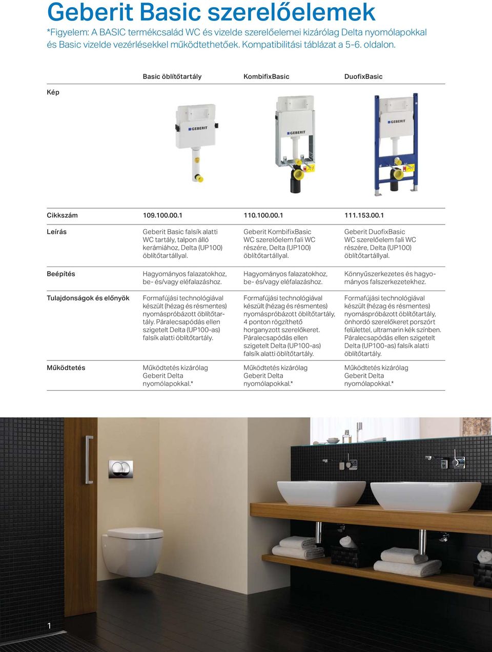 Geberit Basic WC szerelőelem fali WC részére, Delta (UP100) öblítőtartállyal. Geberit Basic WC szerelőelem fali WC részére, Delta (UP100) öblítőtartállyal.