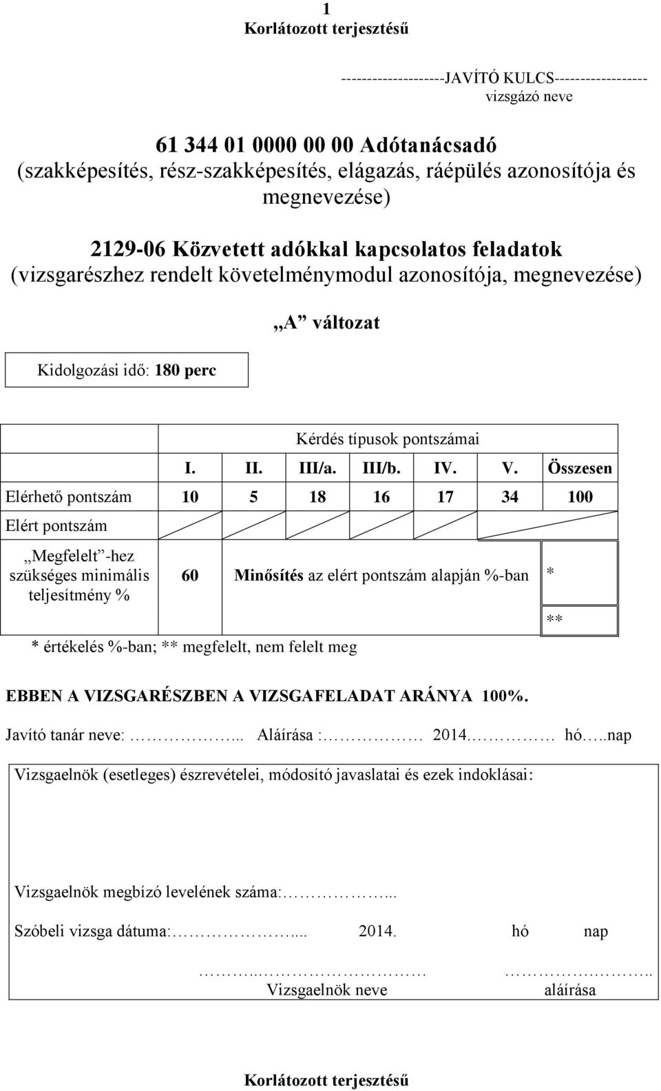 III/a. III/b. IV. V.