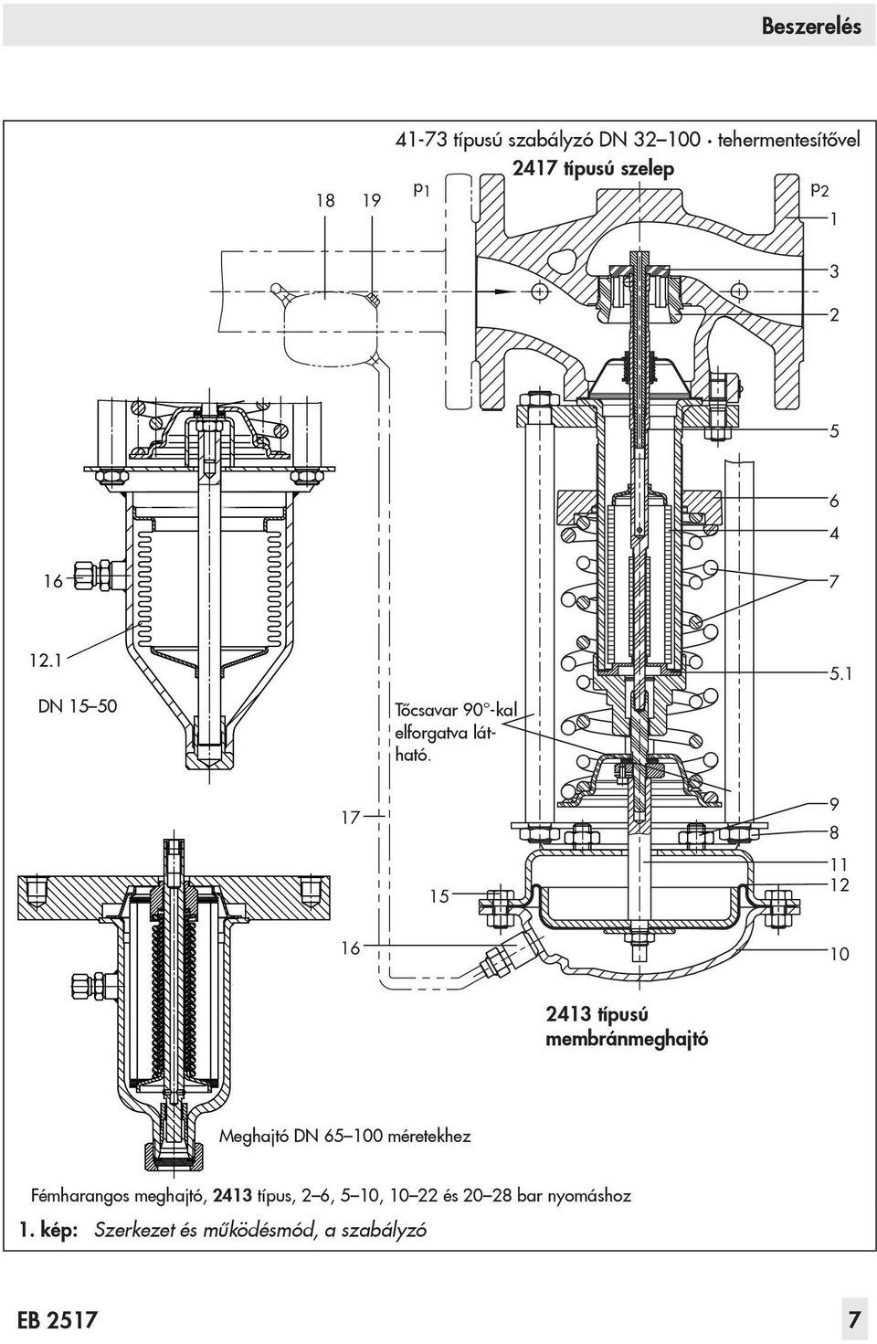 6 4 16 7 12.1 DN 15 50