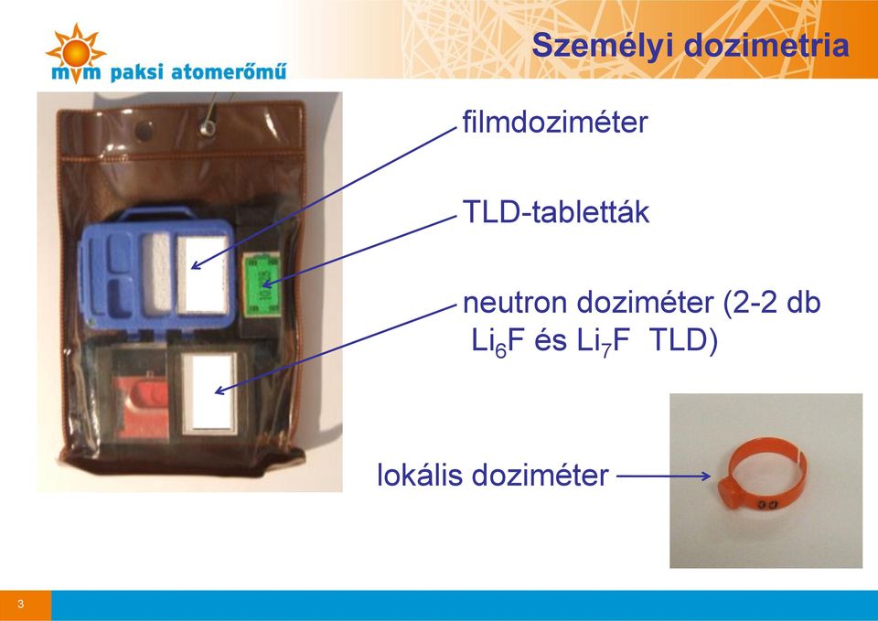 neutron doziméter (2-2 db Li