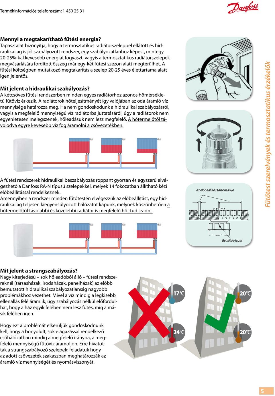 vagyis a termosztatikus radiátorszelepek megvásárlására fordított összeg már egy-két fűtési szezon alatt megtérülhet.