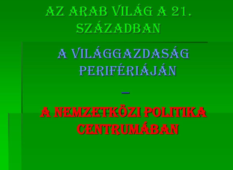 világgazdaság