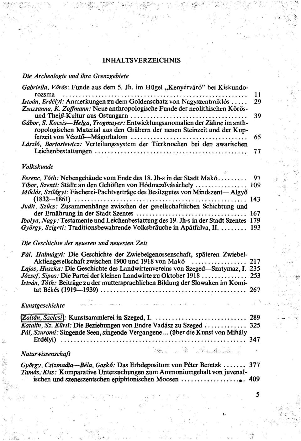 Theijfl-Kultur aus Ostungarn 39 Gábor, S.