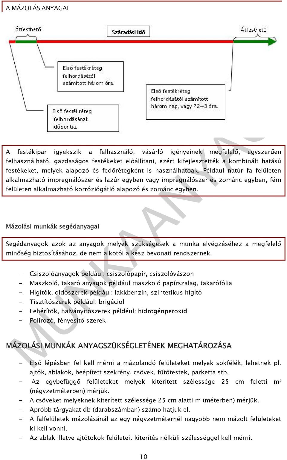 Például natúr fa felületen alkalmazható impregnálószer és lazúr egyben vagy impregnálószer és zománc egyben, fém felületen alkalmazható korróziógátló alapozó és zománc egyben.