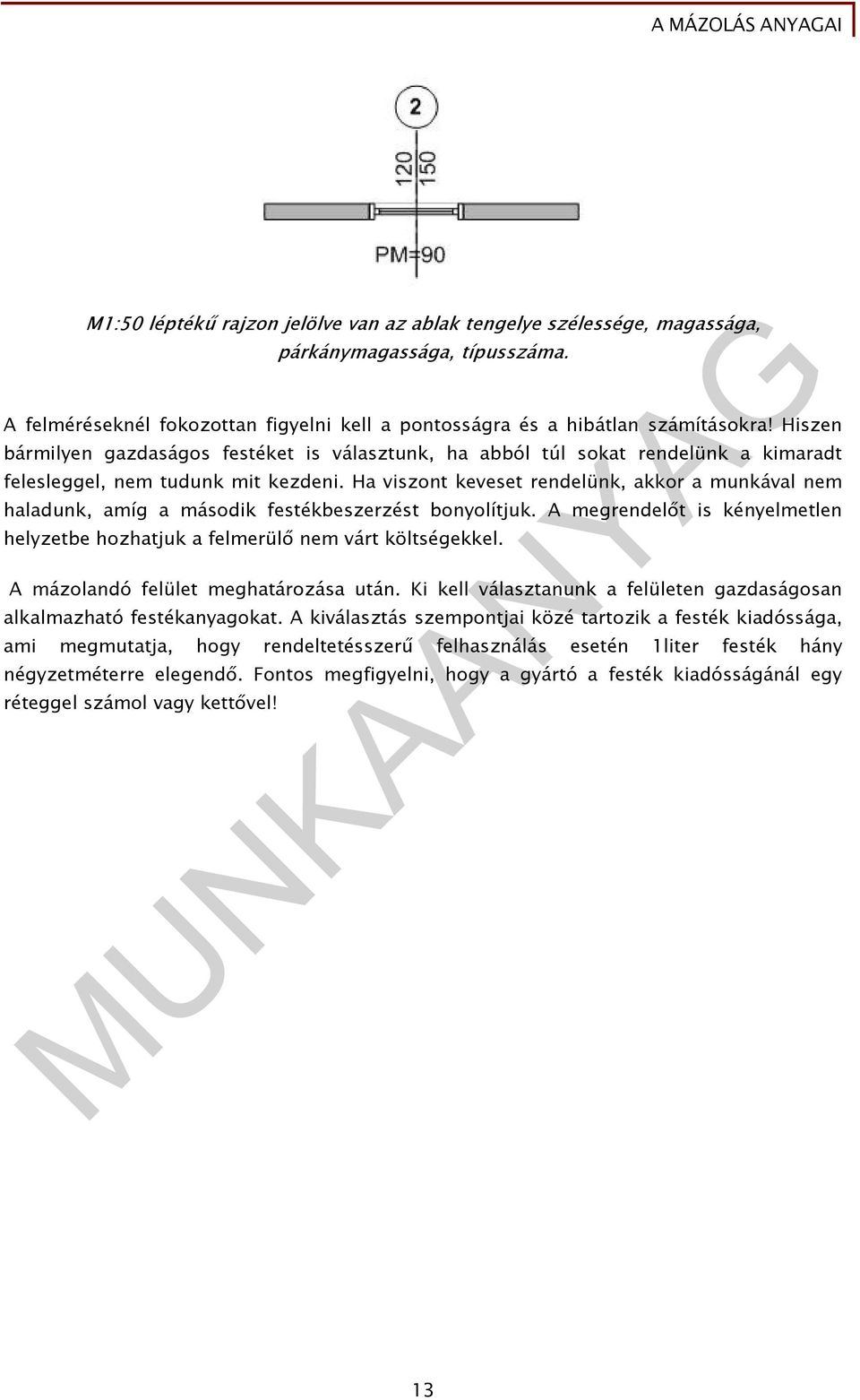 Ha viszont keveset rendelünk, akkor a munkával nem haladunk, amíg a második festékbeszerzést bonyolítjuk. A megrendelőt is kényelmetlen helyzetbe hozhatjuk a felmerülő nem várt költségekkel.