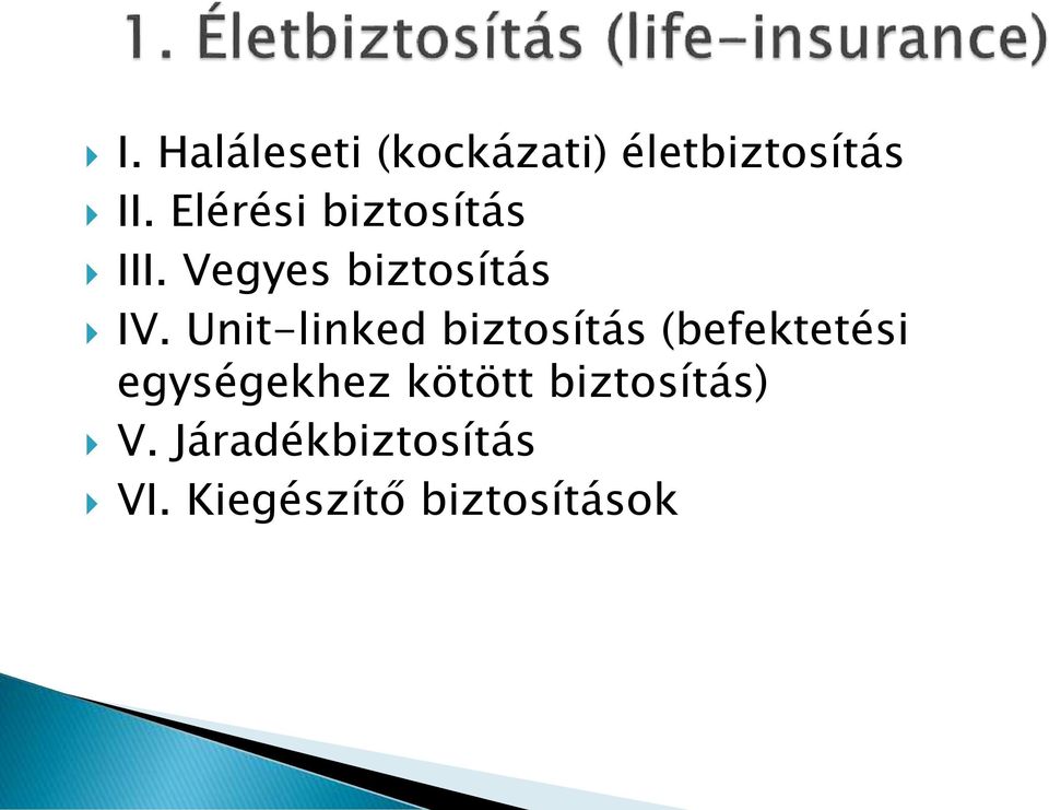 Unit-linked biztosítás (befektetési egységekhez