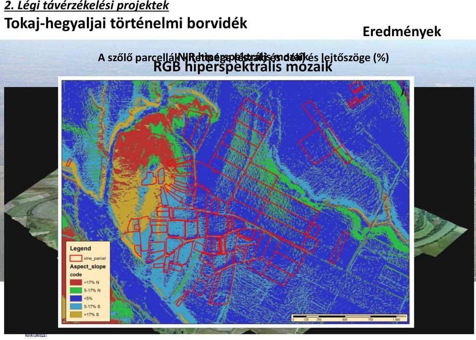 kitettsége hiperspektrális (északi és