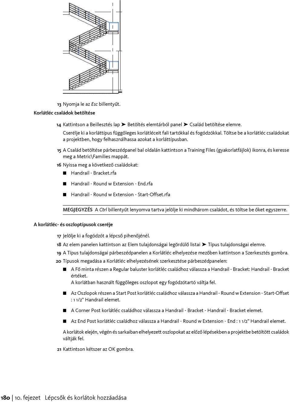 15 A Család betöltése párbeszédpanel bal oldalán kattintson a Training Files (gyakorlatfájlok) ikonra, és keresse meg a Metric\Families mappát.