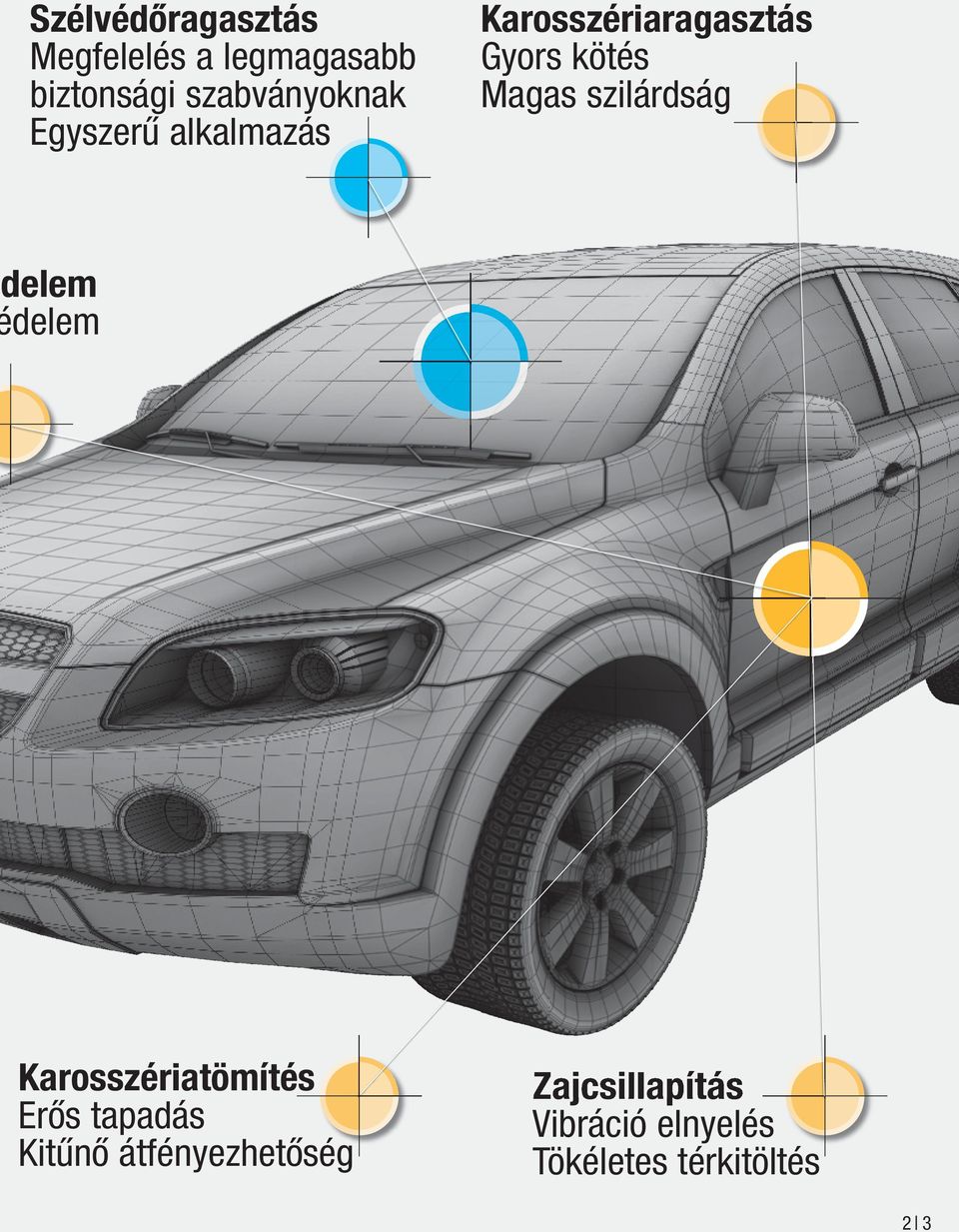 kötés Magas szilárdság delem delem Karosszériatömítés Erős