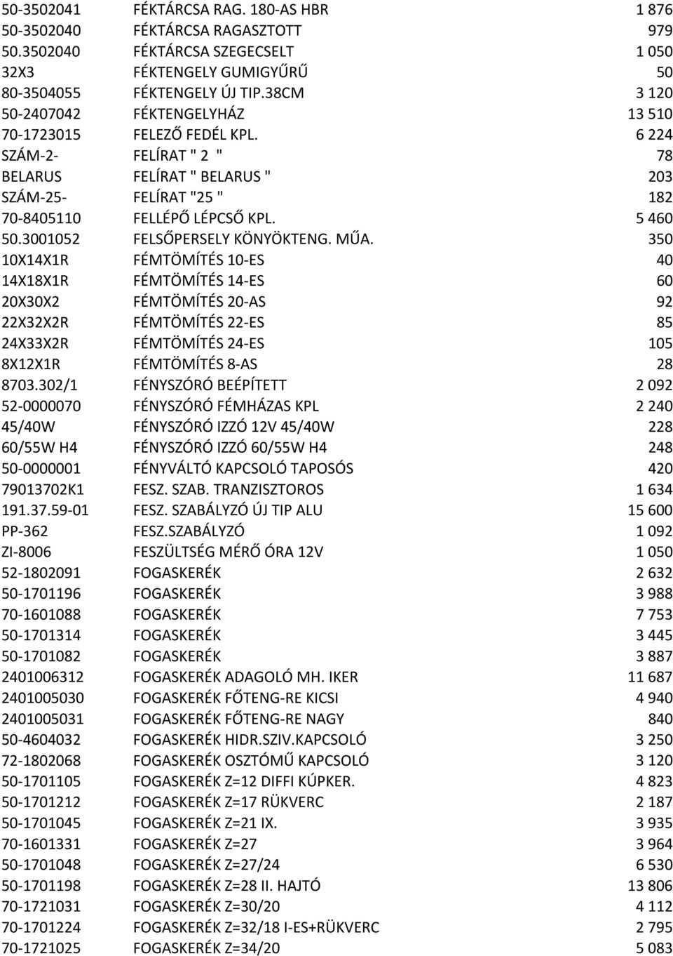 5 460 50.3001052 FELSŐPERSELY KÖNYÖKTENG. MŰA.