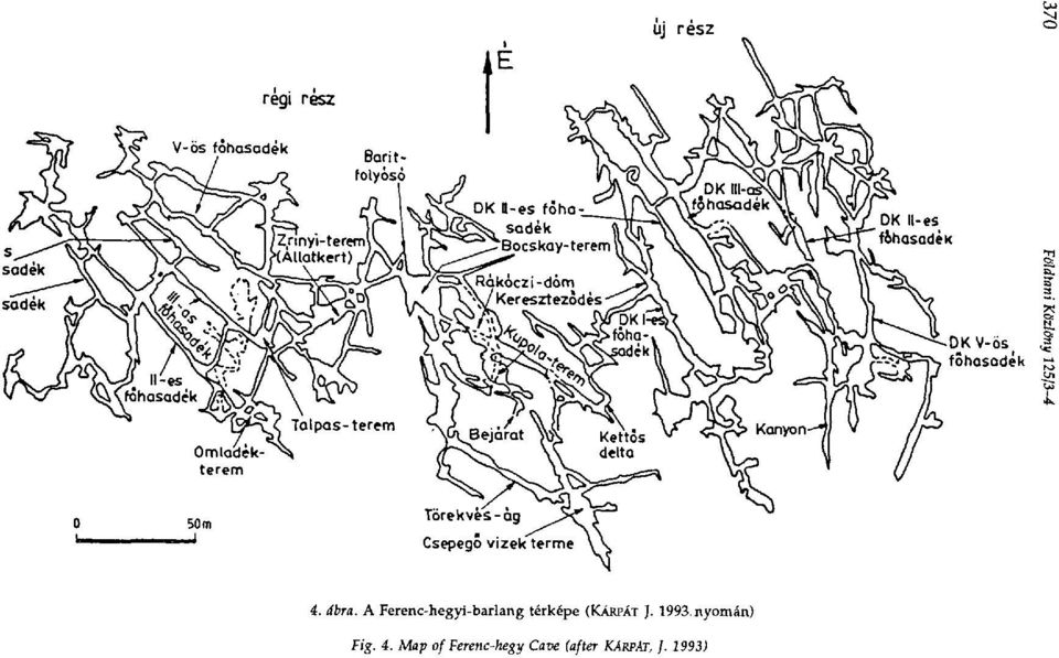 térképe (KÁRPÁT J. 1993.