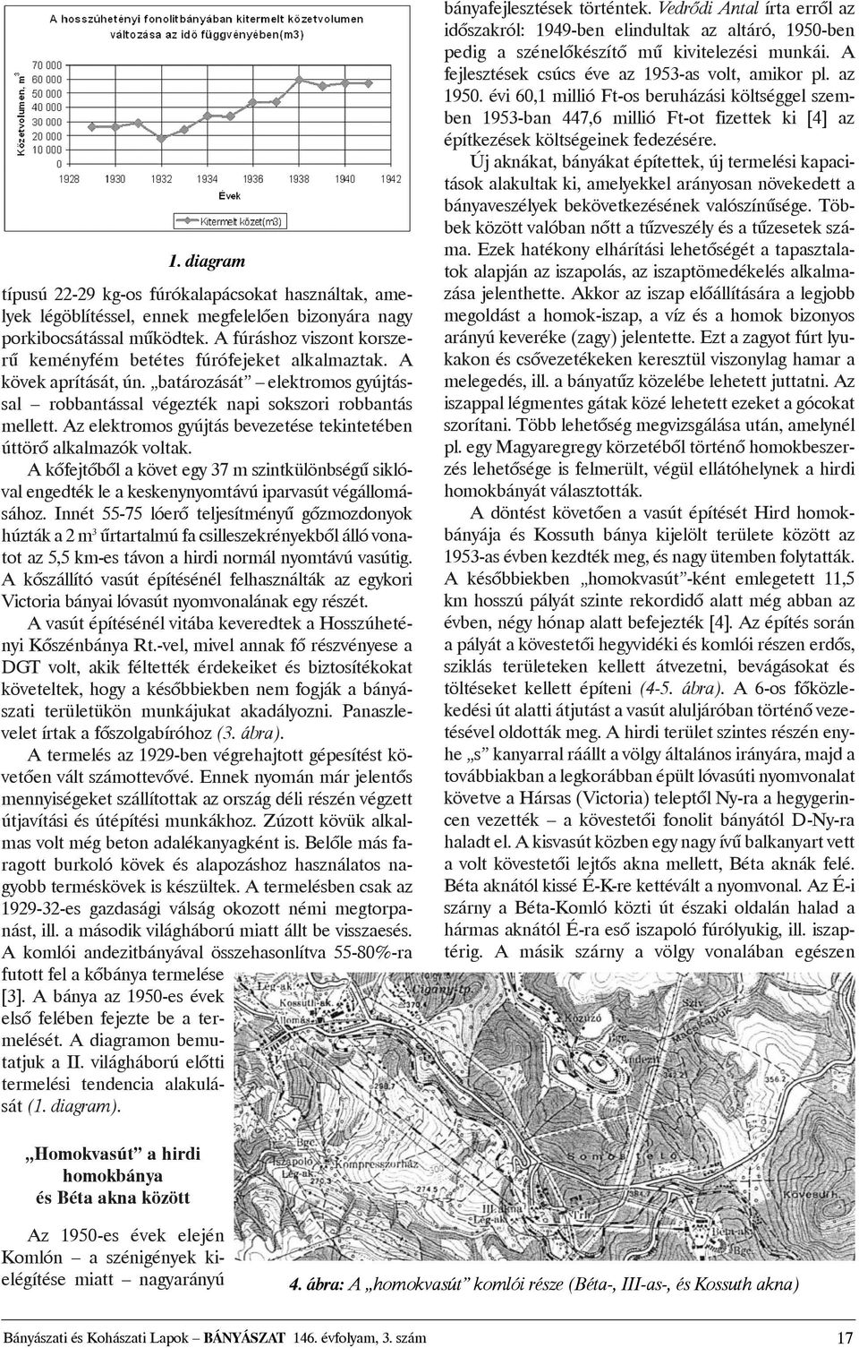 Az elektromos gyújtás bevezetése tekintetében úttörõ alkalmazók voltak. A kõfejtõbõl a követ egy 37 m szintkülönbségû siklóval engedték le a keskenynyomtávú iparvasút végállomásához.